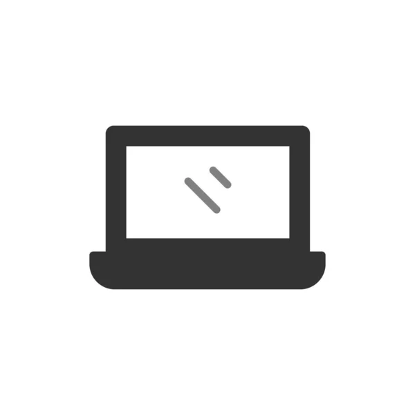 Значок Ноутбука Простий Векторний Дизайн Ілюстрації — стоковий вектор
