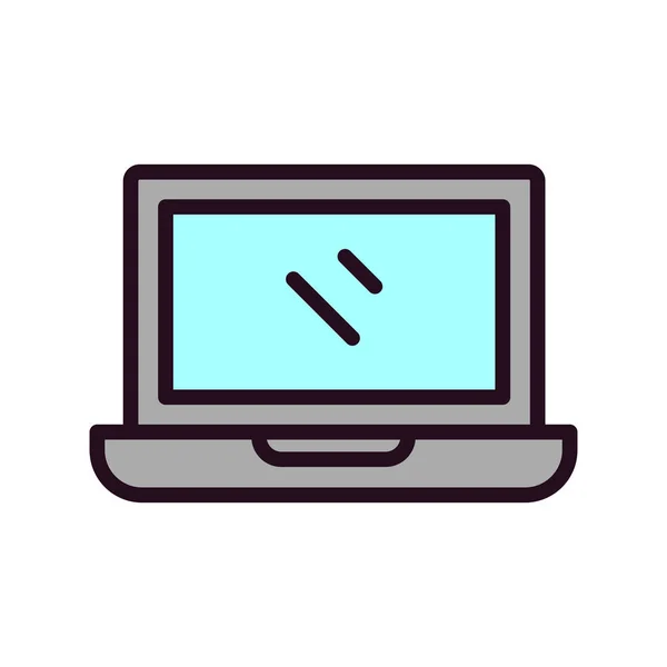 Laptop Icon Simple Vector Illustration Design — Stockvektor