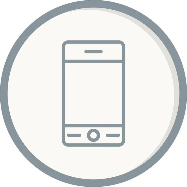 Smartphone Icon Vector Illustration Design — Image vectorielle