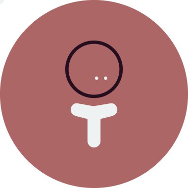 Golf modern simgesinin vektör illüstrasyonu