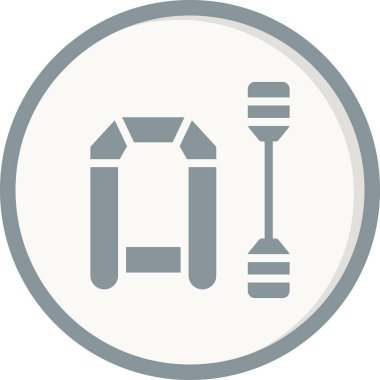 Cankurtaran botu. Web simgesi basit illüstrasyon