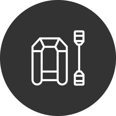 Cankurtaran botu. Web simgesi basit illüstrasyon