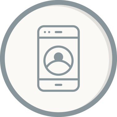 cep telefonu ikonu vektör illüstrasyonu 