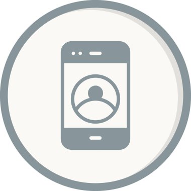 cep telefonu ikonu vektör illüstrasyonu 