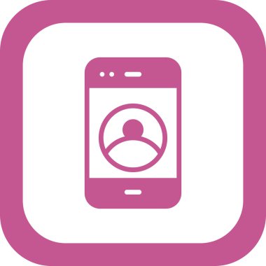 cep telefonu ikonu vektör illüstrasyonu 