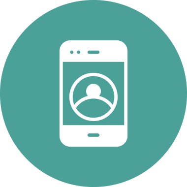 cep telefonu ikonu vektör illüstrasyonu 