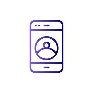 cep telefonu ikonu vektör illüstrasyonu 