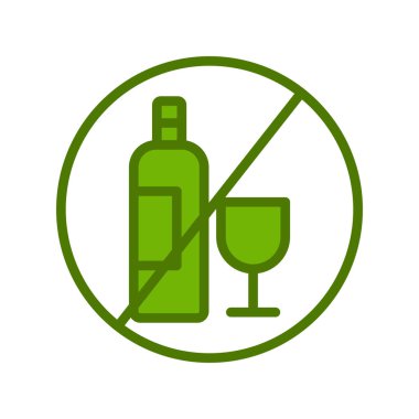 Alkol vektör simge yok.