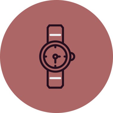 izle simge vektör illüstrasyonu