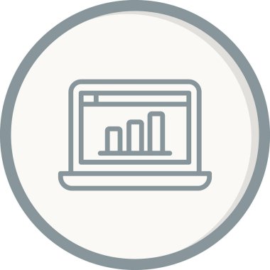 Vektör Analiz Simgesi illüstrasyonu