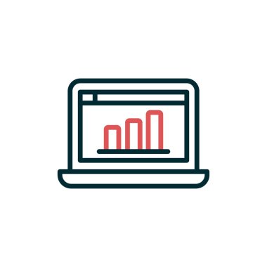 Vektör Analiz Simgesi illüstrasyonu