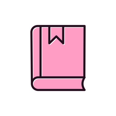 Book icon, modern vector illustration design