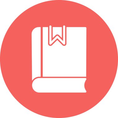 Kitap simgesi, modern vektör illüstrasyon tasarımı