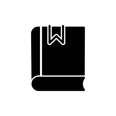 Kitap simgesi, modern vektör illüstrasyon tasarımı