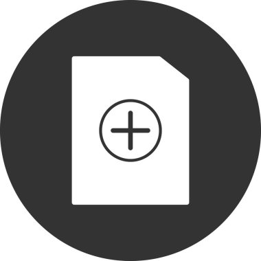 Dosya simgesi, vektör illüstrasyon tasarımı