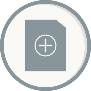 Dosya simgesi, vektör illüstrasyon tasarımı