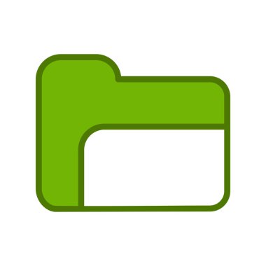 Dosya. Web simgesi basit illüstrasyon 