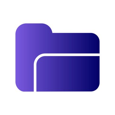 Dosya. Web simgesi basit illüstrasyon 