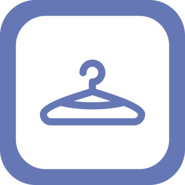 Askı. Web simgesi basit tasarım