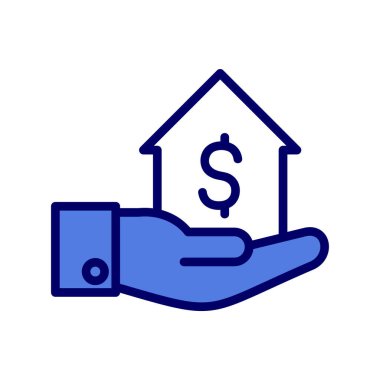 Kredi simgesinin vektör illüstrasyonu