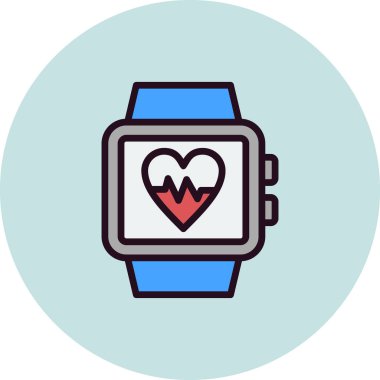 Akıllı çocuk. Web simgesi basit tasarım