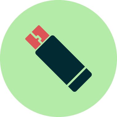 Usb Drive. web icon vector illustration