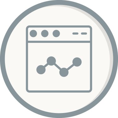 Web tarayıcı, basit vektör illüstrasyon tasarımı