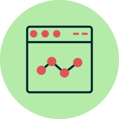 Web tarayıcı, basit vektör illüstrasyon tasarımı