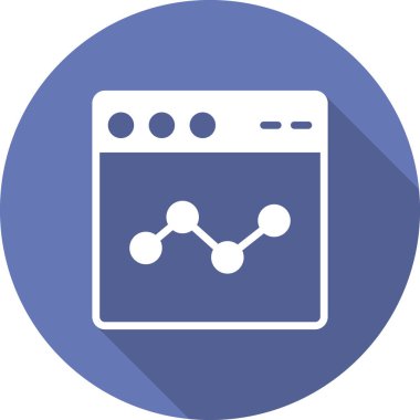 Web tarayıcı, basit vektör illüstrasyon tasarımı