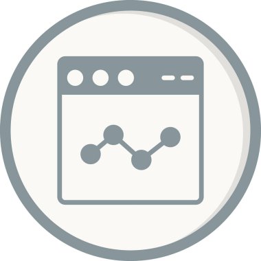 Web tarayıcı, basit vektör illüstrasyon tasarımı