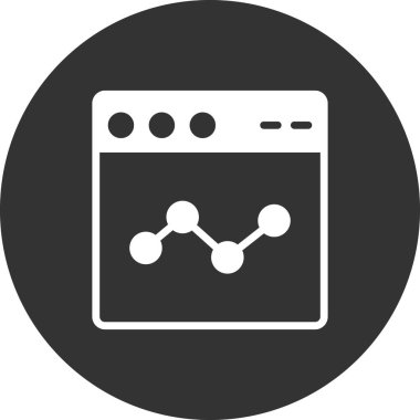 Web tarayıcı, basit vektör illüstrasyon tasarımı