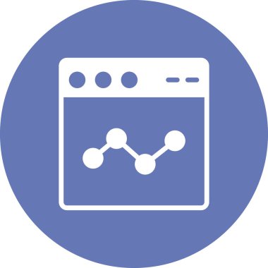 Web tarayıcı, basit vektör illüstrasyon tasarımı