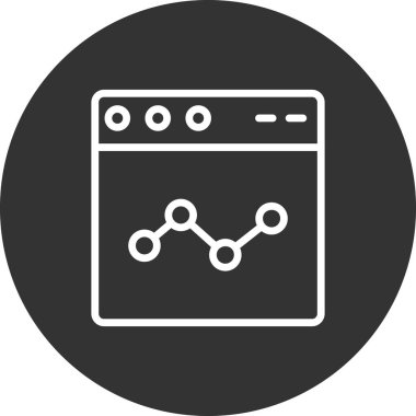 Web tarayıcı, basit vektör illüstrasyon tasarımı