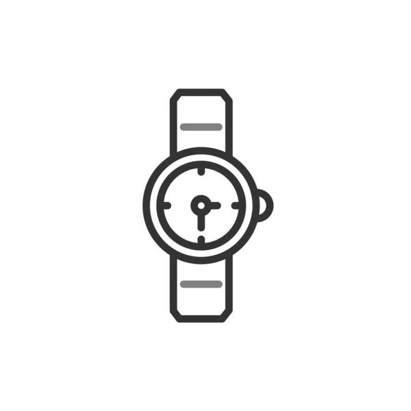 Horloge Pictogram Vector Illustratie — Stockvector