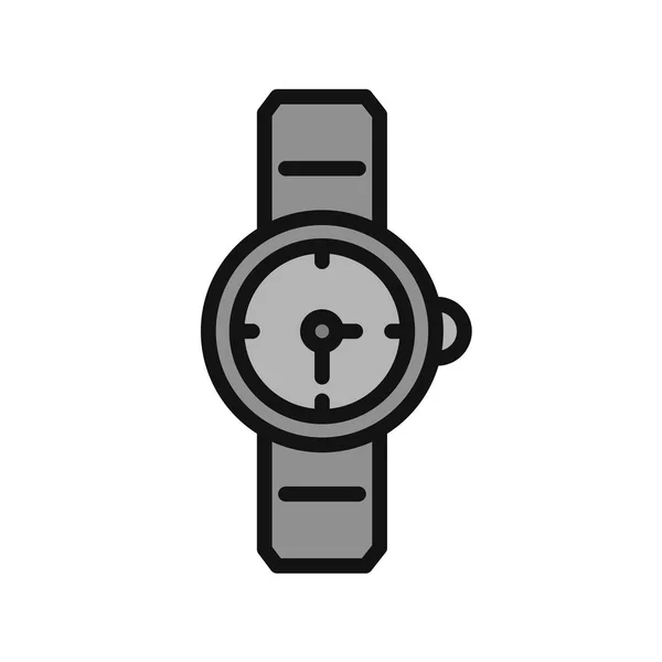 Vektor Uhr Symbol Abbildung — Stockvektor
