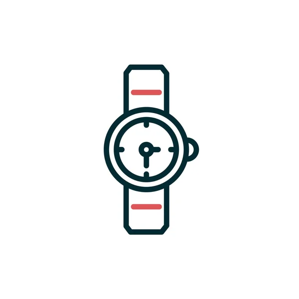 Vector Icono Reloj Ilustración — Vector de stock