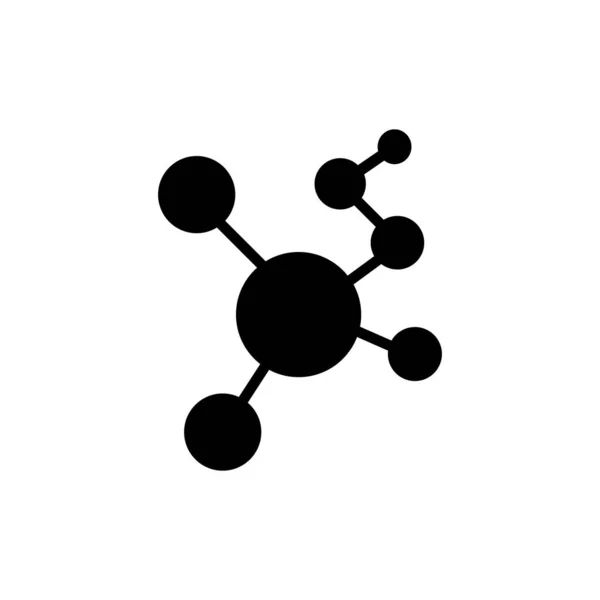 Vector Illustration Molecule Covid — 스톡 벡터