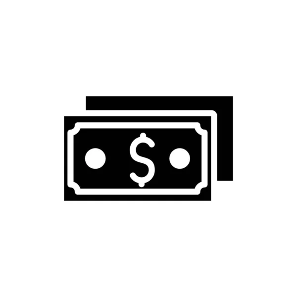 Dollar Web Symbol Einfache Illustration — Stockvektor