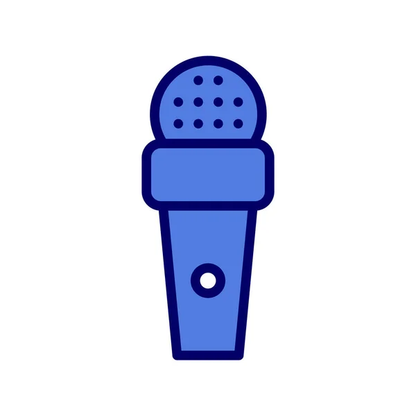 Microphone Icon Vector Illustration Design — Stockvektor