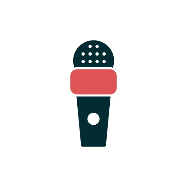 Microphone Icon Vector Illustration Design — Stockvektor