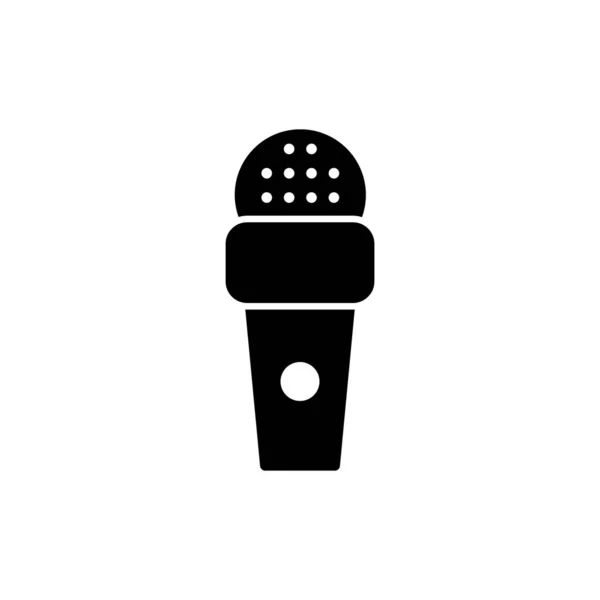 Microphone Icon Vector Illustration Design — Stockvektor