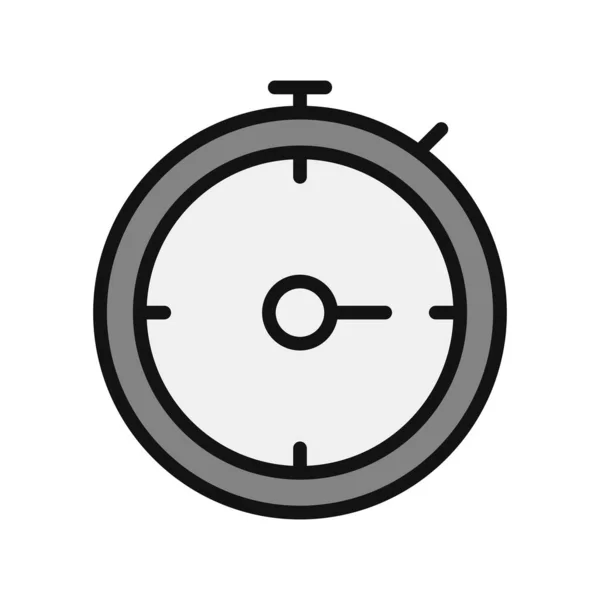 Icône Chronomètre Illustration Vectorielle — Image vectorielle