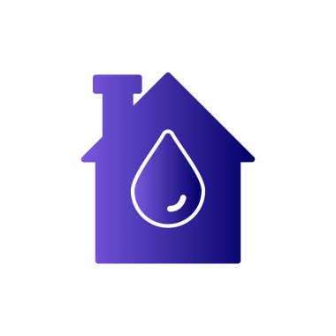 vector illustration of modern Humidity icon