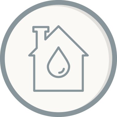 Modern Nem simgesinin vektör illüstrasyonu