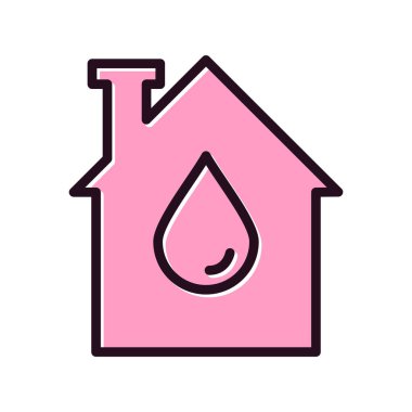 Modern Nem simgesinin vektör illüstrasyonu