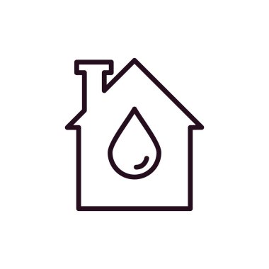 Modern Nem simgesinin vektör illüstrasyonu