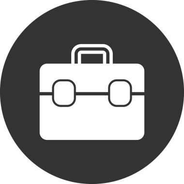 Evrak çantası modern simgesinin vektör illüstrasyonu