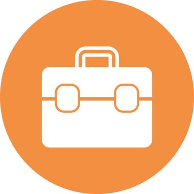 Evrak çantası modern simgesinin vektör illüstrasyonu