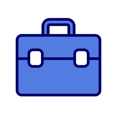 Evrak çantası modern simgesinin vektör illüstrasyonu