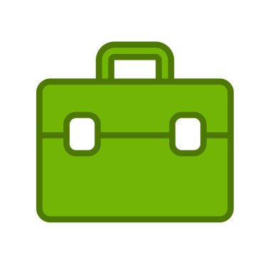 Evrak çantası modern simgesinin vektör illüstrasyonu